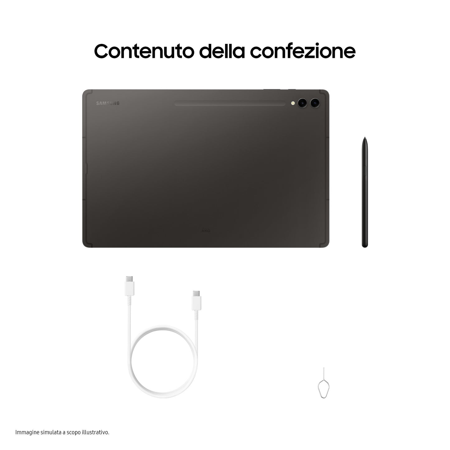Samsung Galaxy Tab S9 Ultra Tablet AI Android 14.6 Pollici Dynamic AMOLED 2X 5G RAM 12 GB 256 GB Tablet Android 13 Graphite