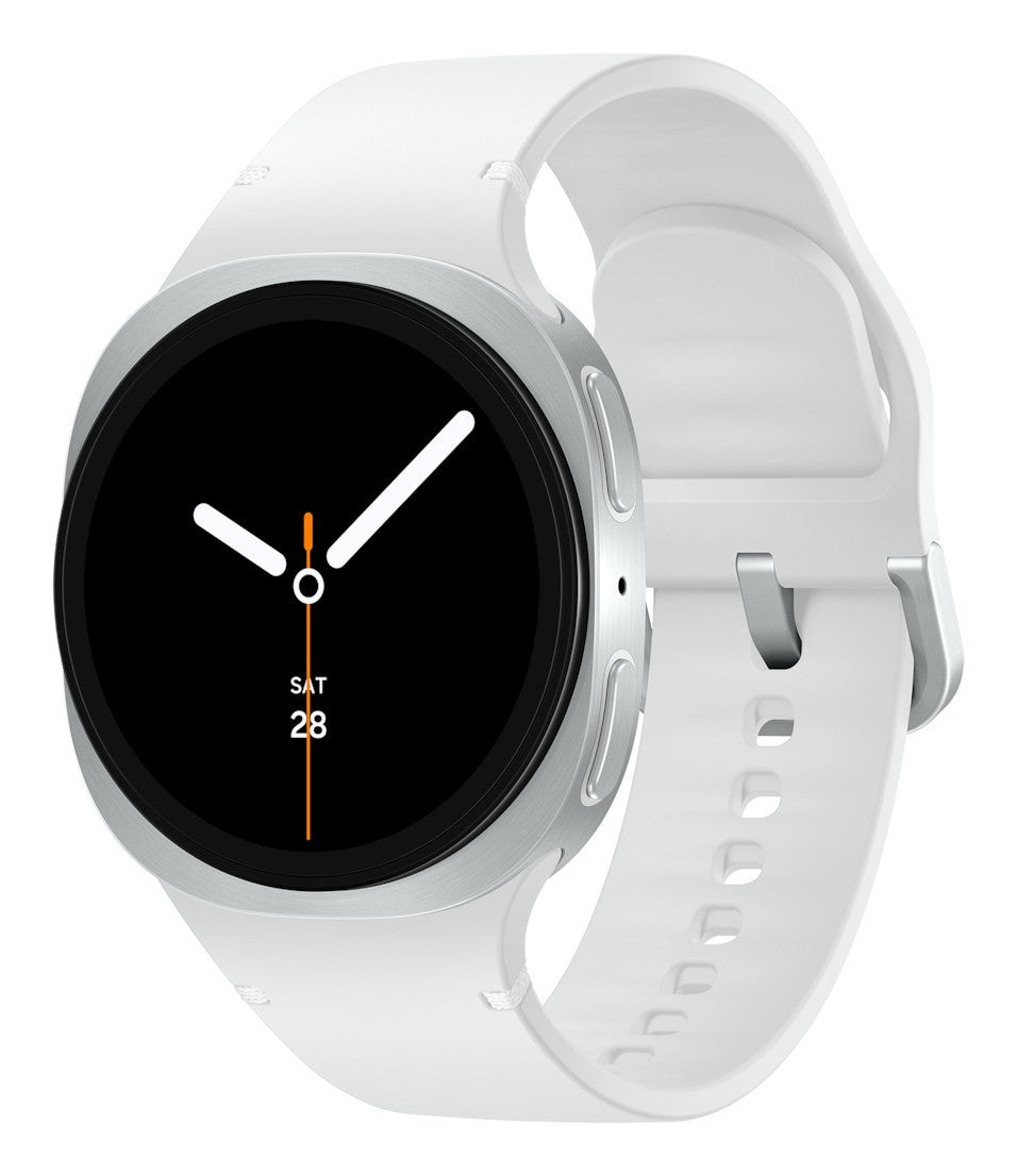 Samsung Galaxy Watch 8 3,3 cm (1.3") AMOLED 40 mm Digitale 438 x 438 Pixel Touch screen 4G Argento Wi-Fi GPS (satellitare)