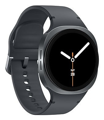 Samsung Galaxy Watch 8 3,3 cm (1.3") AMOLED 40 mm Digitale 438 x 438 Pixel Touch screen 4G Grafite Wi-Fi GPS (satellitare)