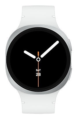 Samsung Galaxy Watch 8 3,81 cm (1.5") AMOLED 44 mm Digitale 480 x 480 Pixel Touch screen Argento Wi-Fi GPS (satellitare)