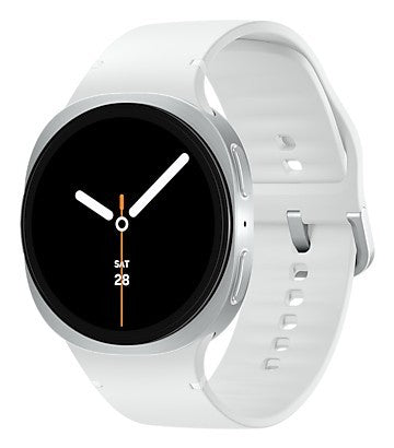 Samsung Galaxy Watch 8 3,81 cm (1.5") AMOLED 44 mm Digitale 480 x 480 Pixel Touch screen Argento Wi-Fi GPS (satellitare)