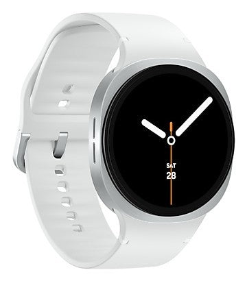 Samsung Galaxy Watch 8 3,81 cm (1.5") AMOLED 44 mm Digitale 480 x 480 Pixel Touch screen Argento Wi-Fi GPS (satellitare)