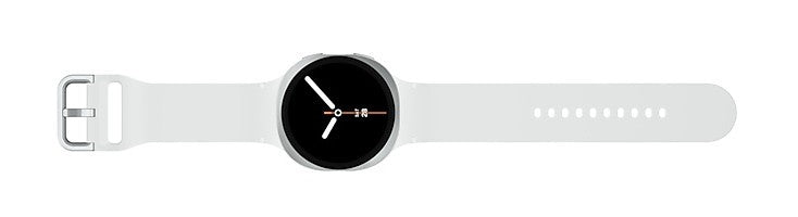 Samsung Galaxy Watch 8 3,81 cm (1.5") AMOLED 44 mm Digitale 480 x 480 Pixel Touch screen Argento Wi-Fi GPS (satellitare)