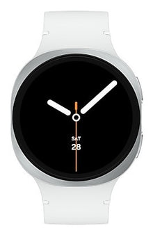 Samsung Galaxy Watch 8 3,81 cm (1.5") AMOLED 44 mm Digitale 480 x 480 Pixel Touch screen Argento Wi-Fi GPS (satellitare)