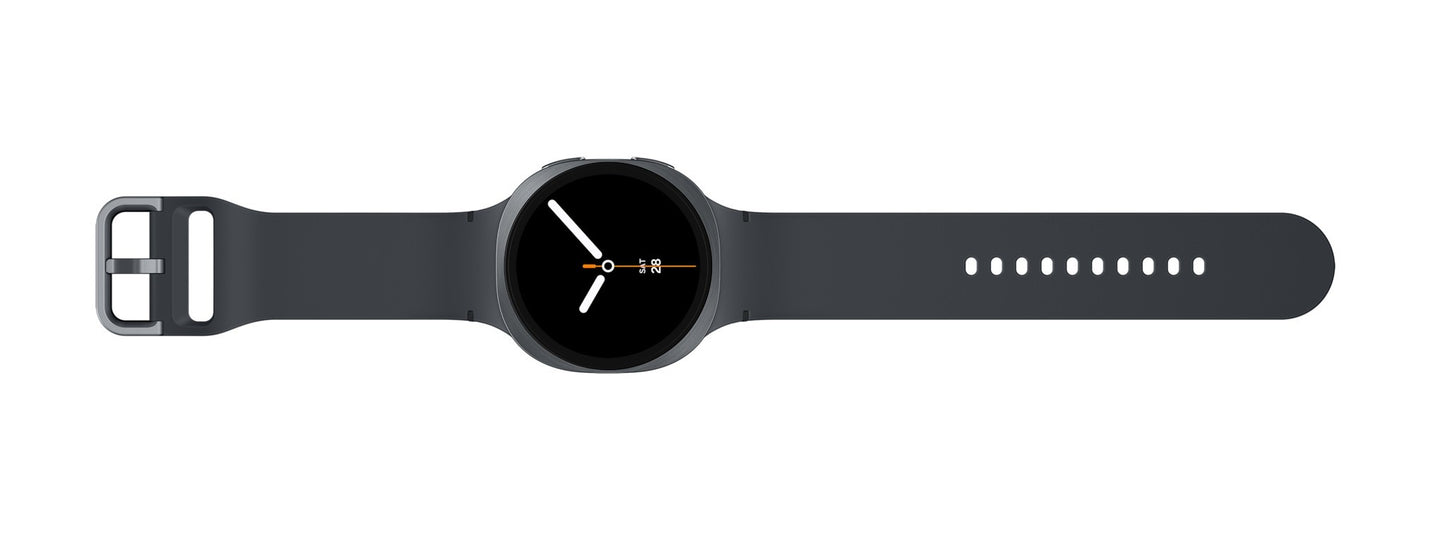 Samsung Galaxy Watch 8 3,81 cm (1.5") AMOLED 44 mm Digitale 480 x 480 Pixel Touch screen Grafite Wi-Fi GPS (satellitare)