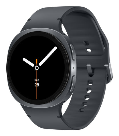 Samsung Galaxy Watch 8 3,81 cm (1.5") AMOLED 44 mm Digitale 480 x 480 Pixel Touch screen Grafite Wi-Fi GPS (satellitare)