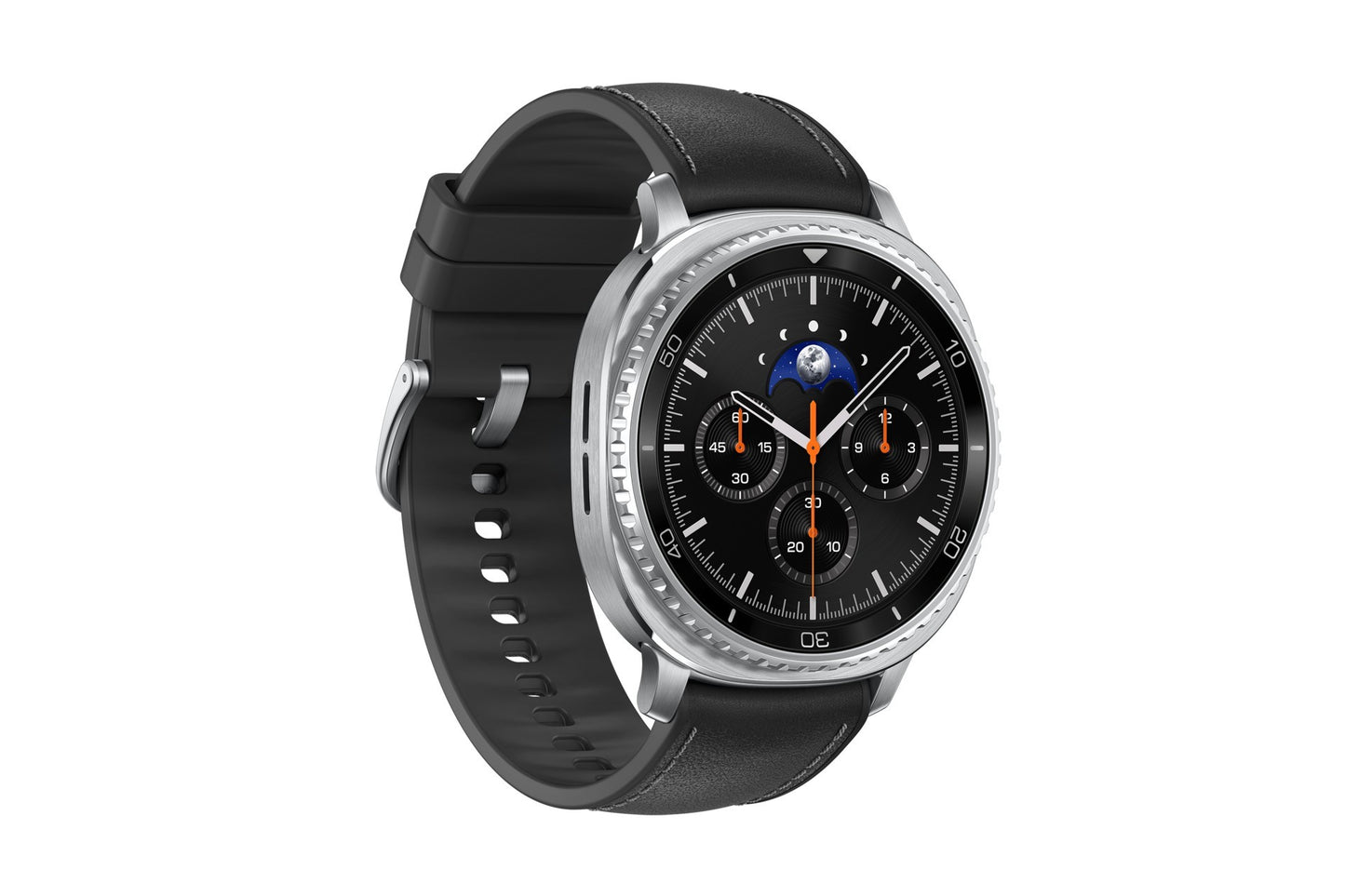 Samsung Galaxy Watch 8 Classic 3,3 cm (1.3") AMOLED 46 mm Digitale 438 x 438 Pixel Touch screen 4G Argento Wi-Fi GPS
