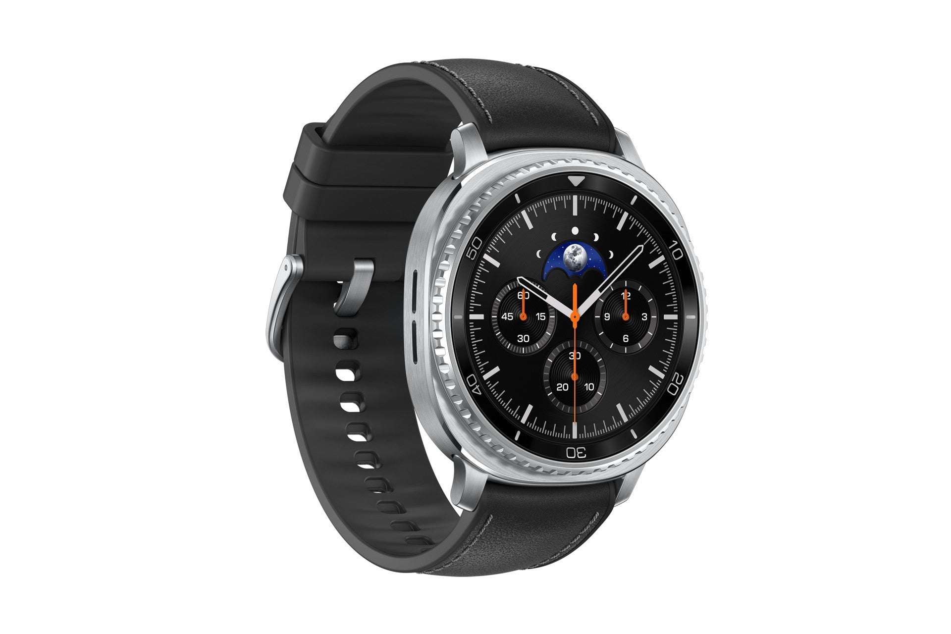 Samsung Galaxy Watch 8 Classic 3,3 cm (1.3") AMOLED 46 mm Digitale 438 x 438 Pixel Touch screen 4G Argento Wi-Fi GPS