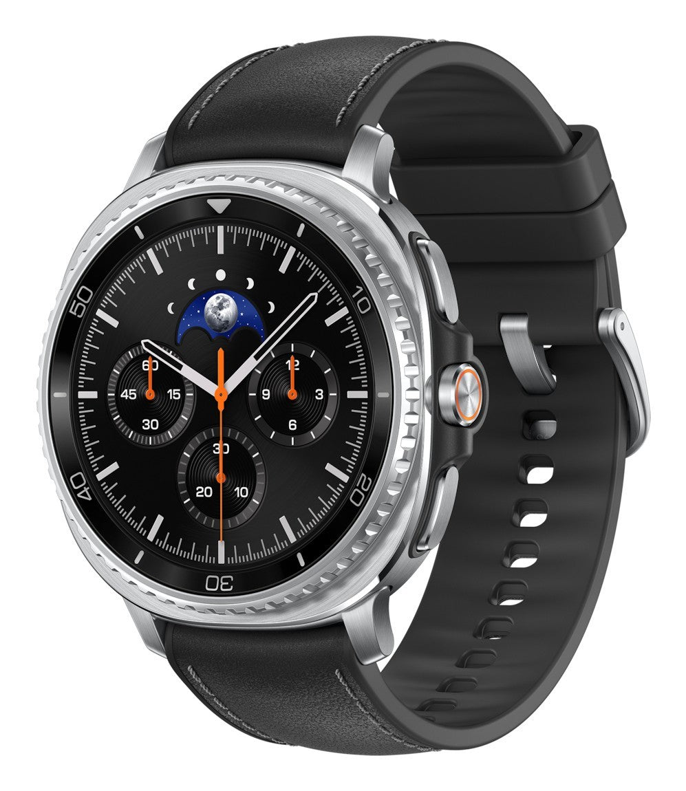 Samsung Galaxy Watch 8 Classic 3,3 cm (1.3") AMOLED 46 mm Digitale 438 x 438 Pixel Touch screen 4G Argento Wi-Fi GPS