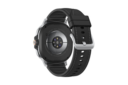 Samsung Galaxy Watch 8 Classic 3,3 cm (1.3") AMOLED 46 mm Digitale 438 x 438 Pixel Touch screen 4G Argento Wi-Fi GPS