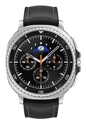 Samsung Galaxy Watch 8 Classic 3,3 cm (1.3") AMOLED 46 mm Digitale 438 x 438 Pixel Touch screen 4G Argento Wi-Fi GPS