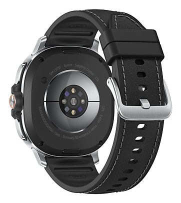 Samsung Galaxy Watch 8 Classic 3,3 cm (1.3") AMOLED 46 mm Digitale 438 x 438 Pixel Touch screen 4G Argento Wi-Fi GPS
