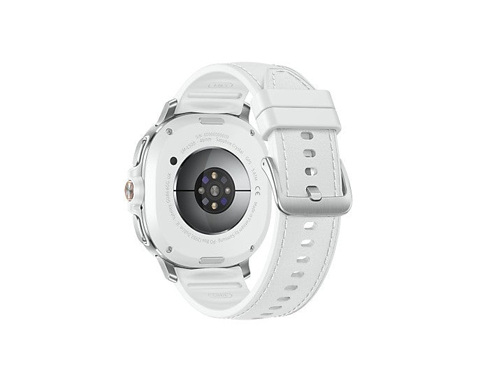 Samsung Galaxy Watch 8 Classic 3,3 cm (1.3") AMOLED 46 mm Digitale 438 x 438 Pixel Touch screen Argento Wi-Fi GPS (satellitare)