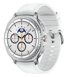 Samsung Galaxy Watch 8 Classic 3,3 cm (1.3") AMOLED 46 mm Digitale 438 x 438 Pixel Touch screen Argento Wi-Fi GPS (satellitare)