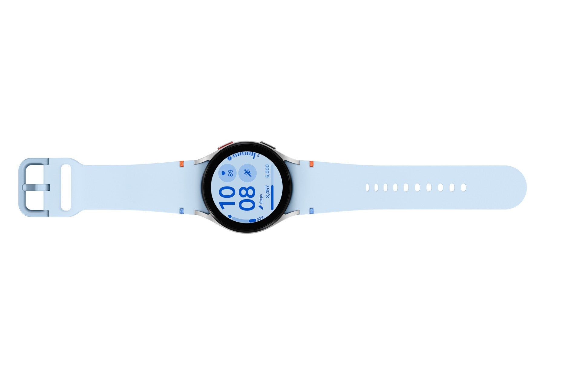 Samsung Galaxy Watch FE SM-R861N 3,05 cm (1.2") AMOLED 40 mm Digitale 396 x 396 Pixel Touch screen Argento Wi-Fi GPS
