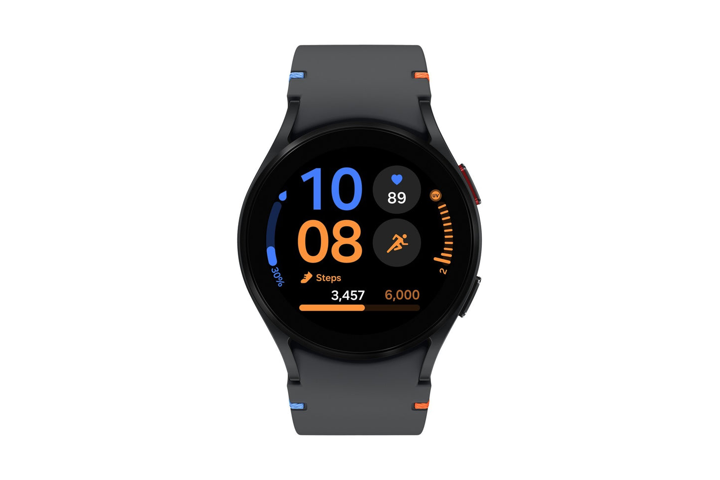Samsung Galaxy Watch FE SM-R861N 3,05 cm (1.2") AMOLED 40 mm Digitale 396 x 396 Pixel Touch screen Nero Wi-Fi GPS (satellitare)