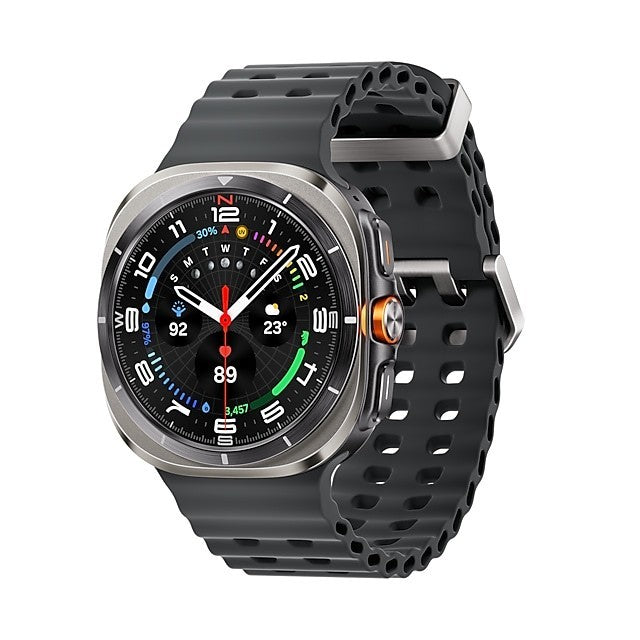 Samsung Galaxy Watch Ultra 3,81 cm (1.5") AMOLED 47 mm Digitale 480 x 480 Pixel Touch screen 4G Argento, Titanio Wi-Fi GPS