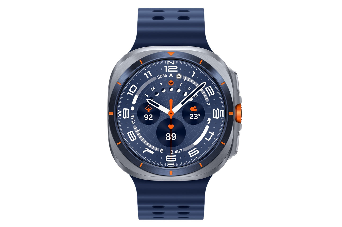 Samsung Galaxy Watch Ultra 3,81 cm (1.5") AMOLED 47 mm Digitale 480 x 480 Pixel Touch screen 4G Argento Wi-Fi GPS (satellitare)