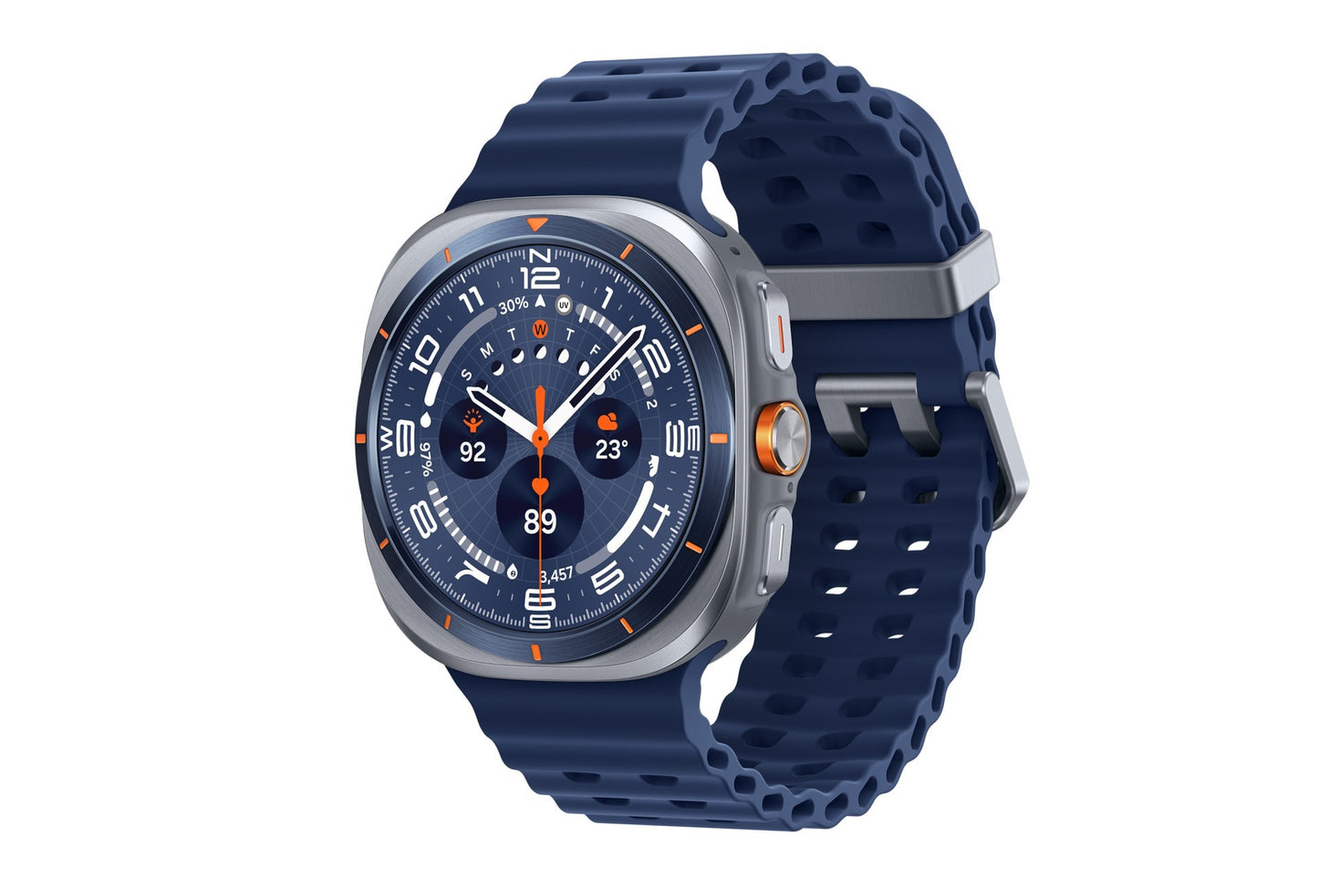 Samsung Galaxy Watch Ultra 3,81 cm (1.5") AMOLED 47 mm Digitale 480 x 480 Pixel Touch screen 4G Argento Wi-Fi GPS (satellitare)