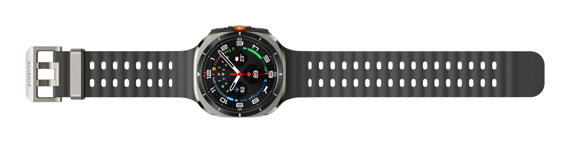 Samsung Galaxy Watch Ultra 3,81 cm (1.5") AMOLED 47 mm Digitale 480 x 480 Pixel Touch screen 4G Argento Wi-Fi GPS (satellitare)