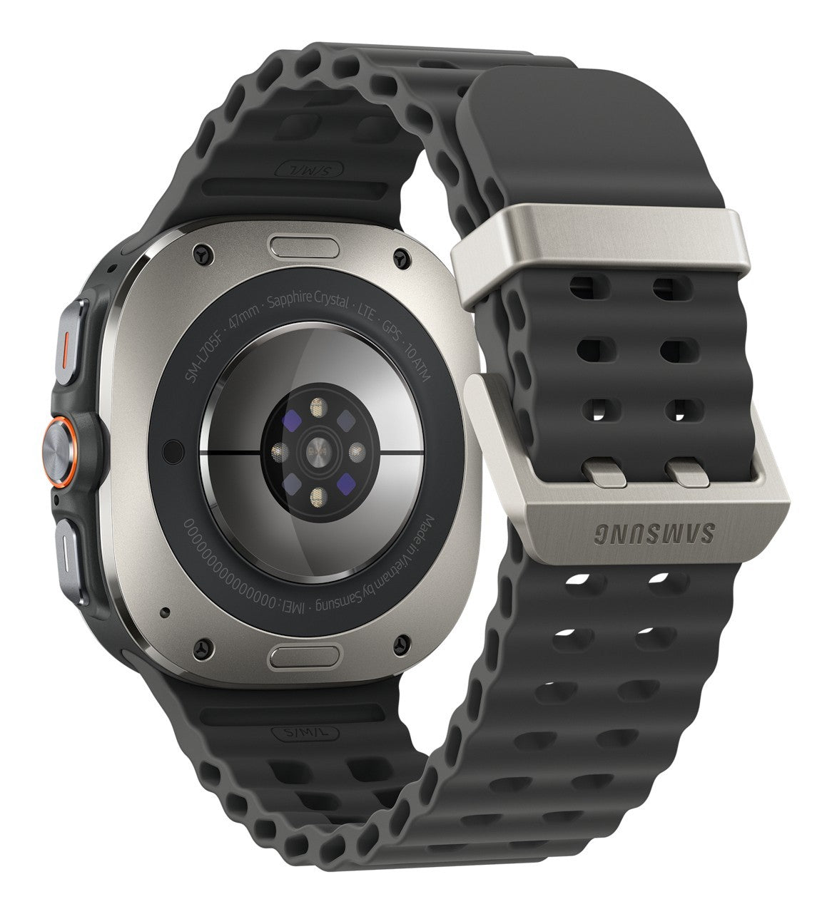 Samsung Galaxy Watch Ultra 3,81 cm (1.5") AMOLED 47 mm Digitale 480 x 480 Pixel Touch screen 4G Argento Wi-Fi GPS (satellitare)
