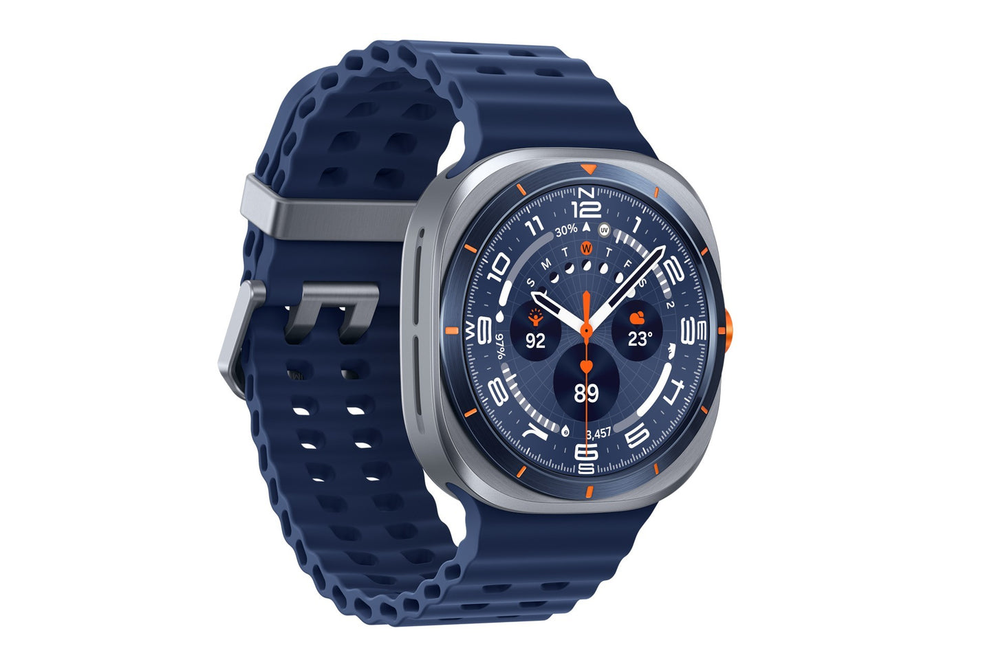 Samsung Galaxy Watch Ultra 3,81 cm (1.5") AMOLED 47 mm Digitale 480 x 480 Pixel Touch screen 4G Argento Wi-Fi GPS (satellitare)