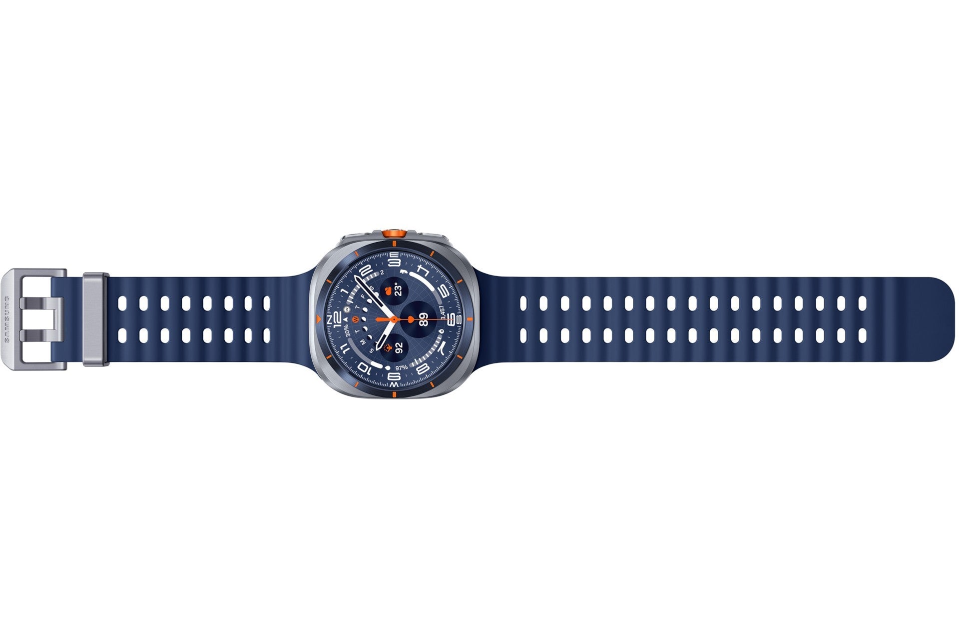 Samsung Galaxy Watch Ultra 3,81 cm (1.5") AMOLED 47 mm Digitale 480 x 480 Pixel Touch screen 4G Argento Wi-Fi GPS (satellitare)