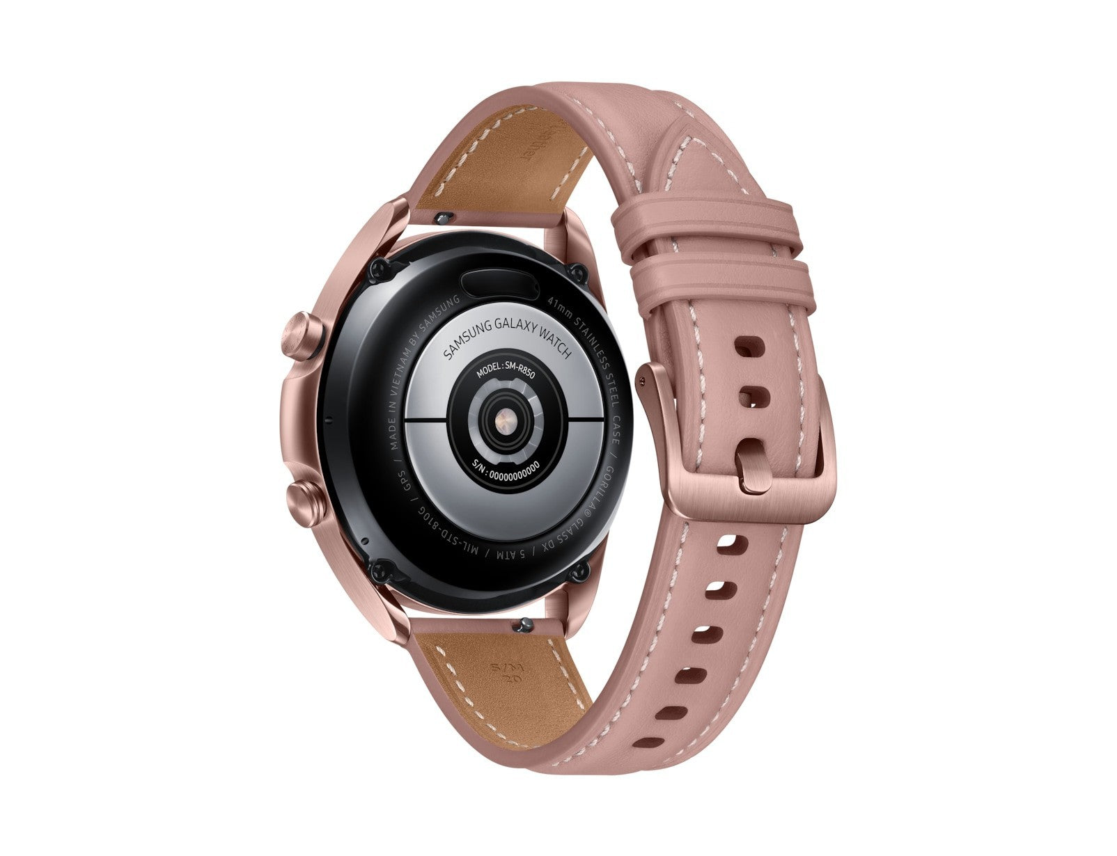 Samsung Galaxy Watch3 3,05 cm (1.2") OLED Digitale 360 x 360 Pixel Touch screen 4G Bronzo Wi-Fi GPS (satellitare)