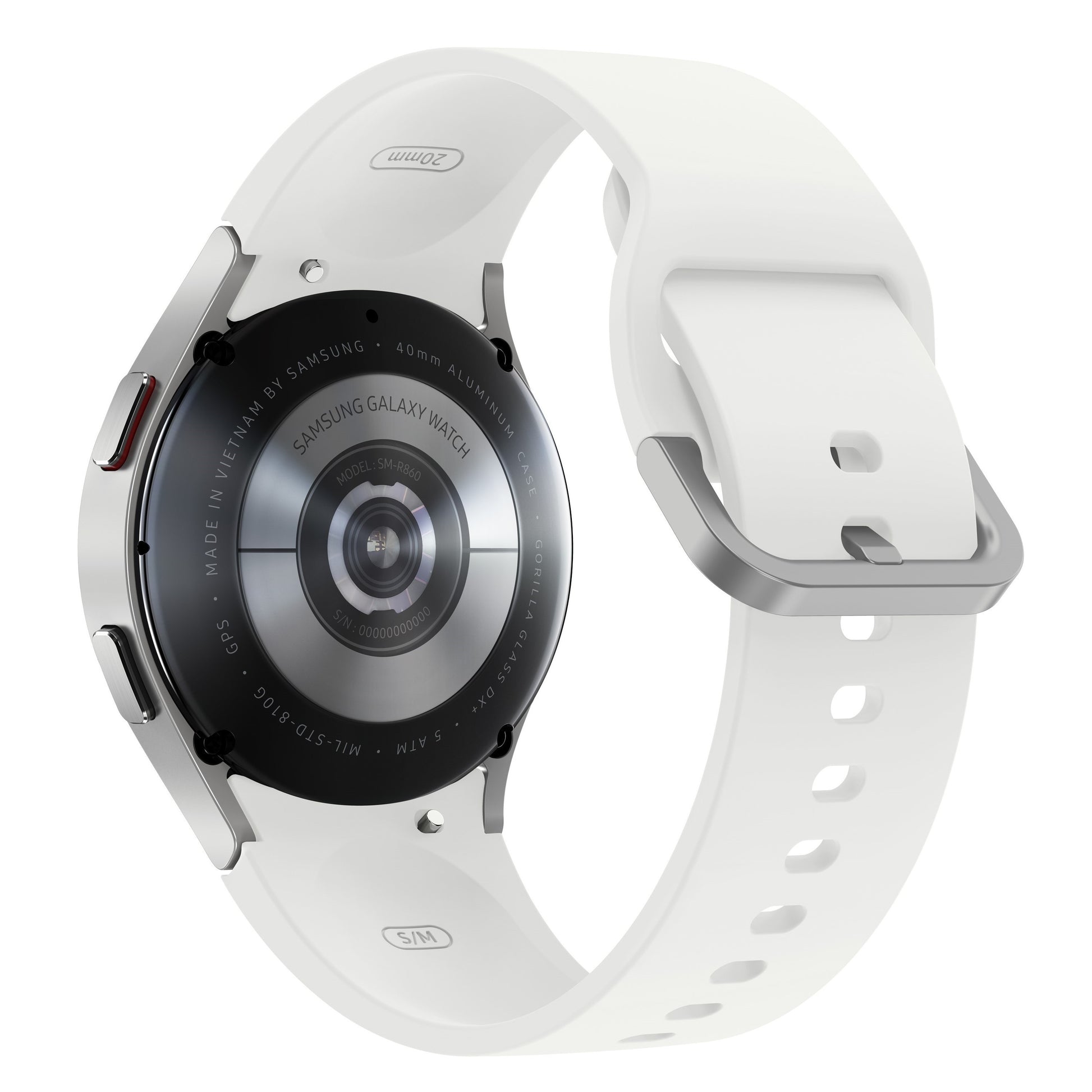 Samsung Galaxy Watch4 3,05 cm (1.2") OLED 40 mm Digitale 396 x 396 Pixel Touch screen Argento Wi-Fi GPS (satellitare)
