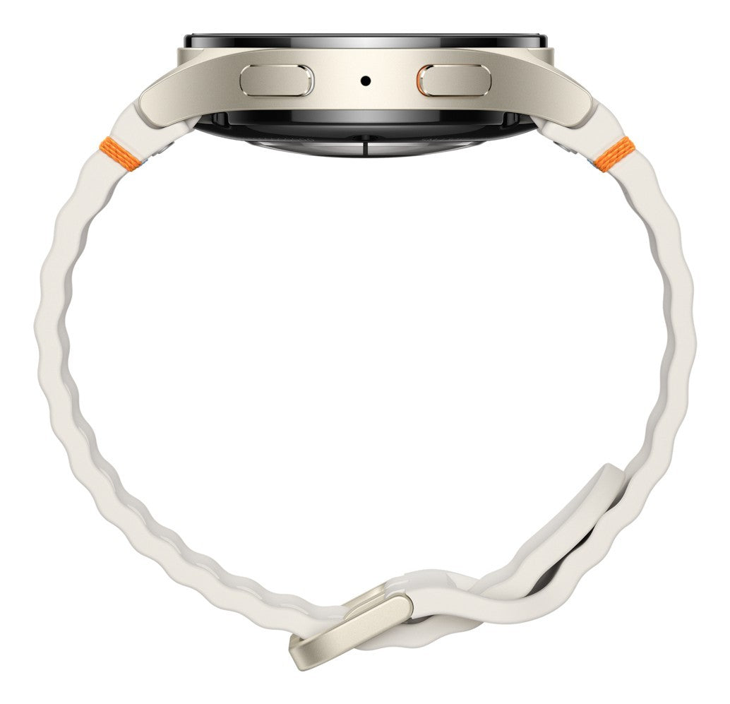 Samsung Galaxy Watch7 3,3 cm (1.3") AMOLED 40 mm Digitale 432 x 432 Pixel Touch screen 4G Crema Wi-Fi GPS (satellitare)