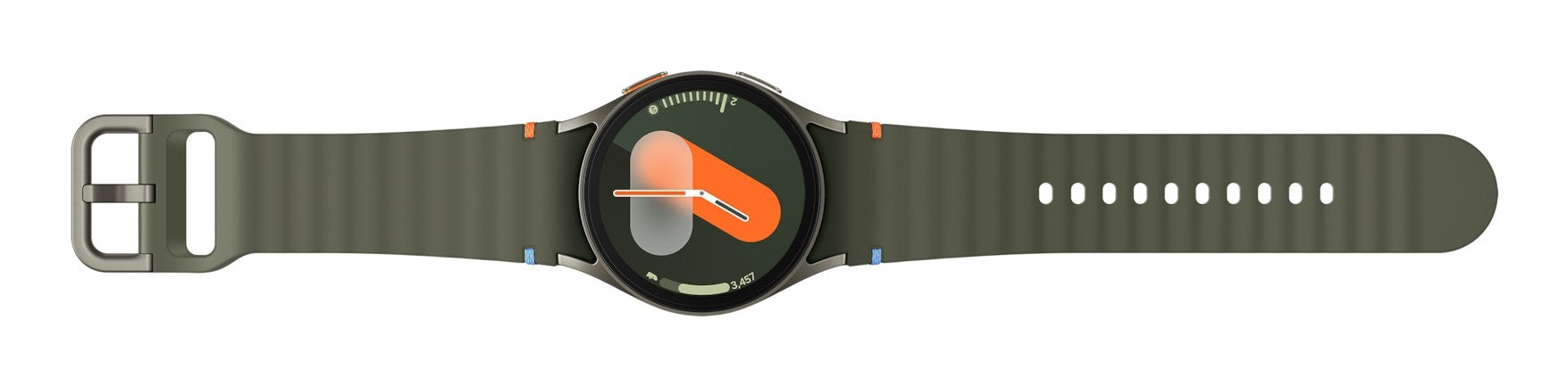 Samsung Galaxy Watch7 3,3 cm (1.3") AMOLED 40 mm Digitale 432 x 432 Pixel Touch screen Verde Wi-Fi GPS (satellitare)