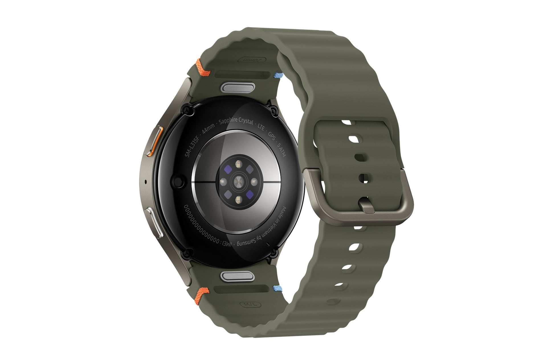 Samsung Galaxy Watch7 3,81 cm (1.5") AMOLED 44 mm Digitale 480 x 480 Pixel Touch screen 4G Verde Wi-Fi GPS (satellitare)