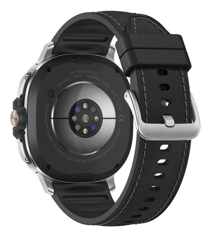 Samsung Galaxy Watch8 Classic 3,3 cm (1.3") AMOLED 46 mm Digitale 438 x 438 Pixel Touch screen Argento Wi-Fi GPS (satellitare)