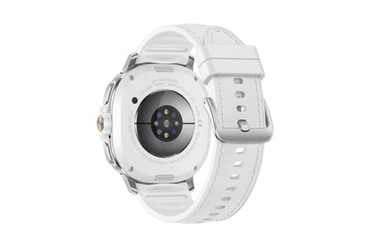 Samsung Galaxy Watch8 Classic 3,3 cm (1.3") AMOLED 46 mm Digitale 438 x 438 Pixel Touch screen Argento Wi-Fi GPS (satellitare)