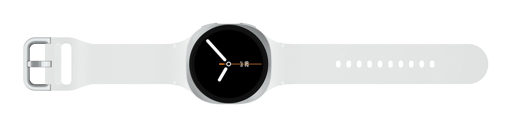 Samsung Galaxy Watch8 SM-L320NZSAXEF smartwatch e orologio sportivo 3,3 cm (1.3") AMOLED 40 mm Digitale 438 x 438 Pixel Argento
