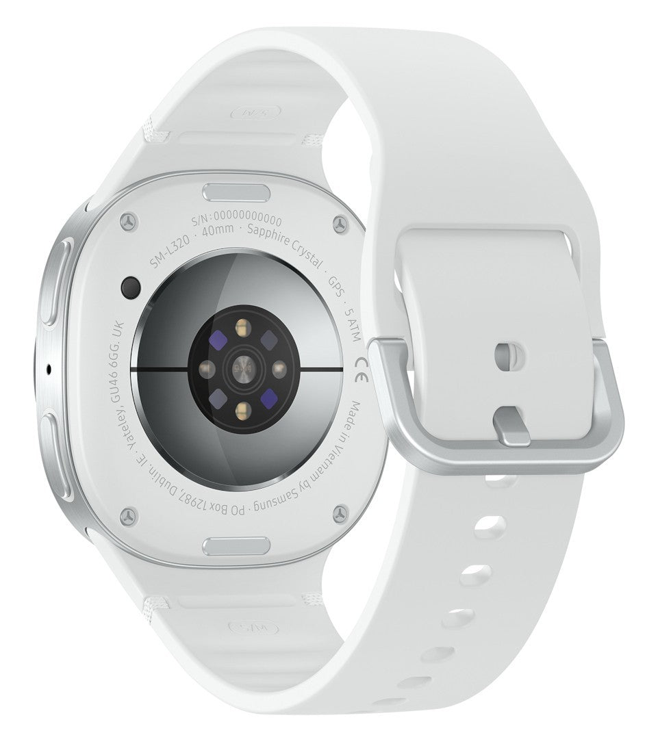 Samsung Galaxy Watch8 SM-L320NZSAXEF smartwatch e orologio sportivo 3,3 cm (1.3") AMOLED 40 mm Digitale 438 x 438 Pixel Argento