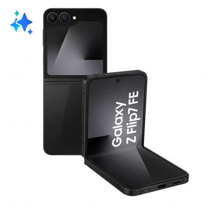 Samsung Galaxy Z Flip7 FE Smartphone AI, RAM 8GB, 256GB, Display 3,4" Super AMOLED/6,7" Dynamic AMOLED 2X, Fotocamera 50MP,