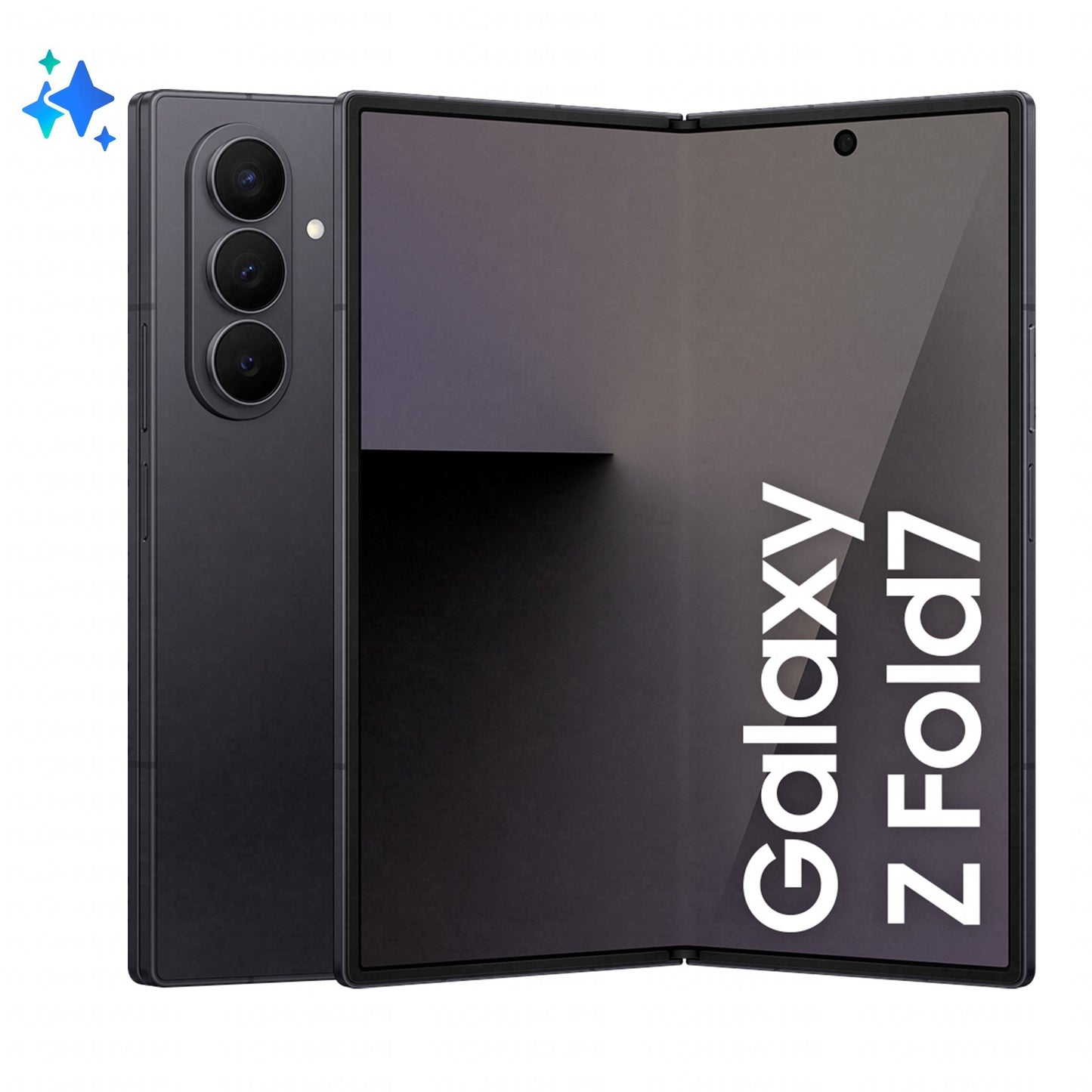 Samsung Galaxy Z Fold7 Smartphone AI, RAM 12GB, 256GB, Display 6,5"/8", Camera 200MP, Batteria a lunga durata, Jetblack