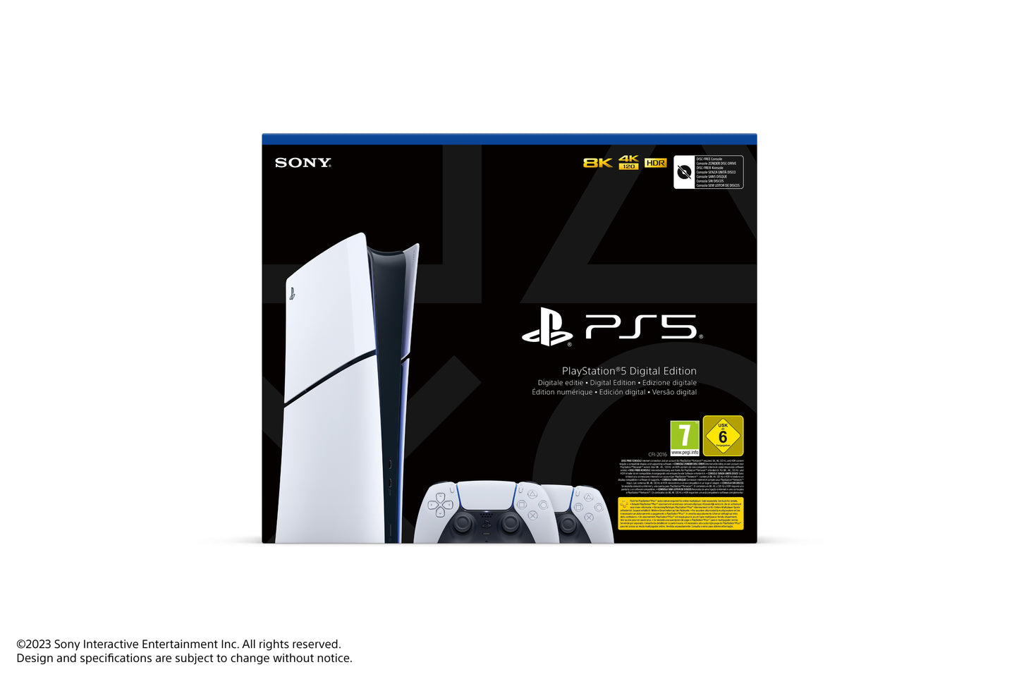 Sony Bundle PlayStation 5 Digital Edition (model group - slim) + 2° DualSense