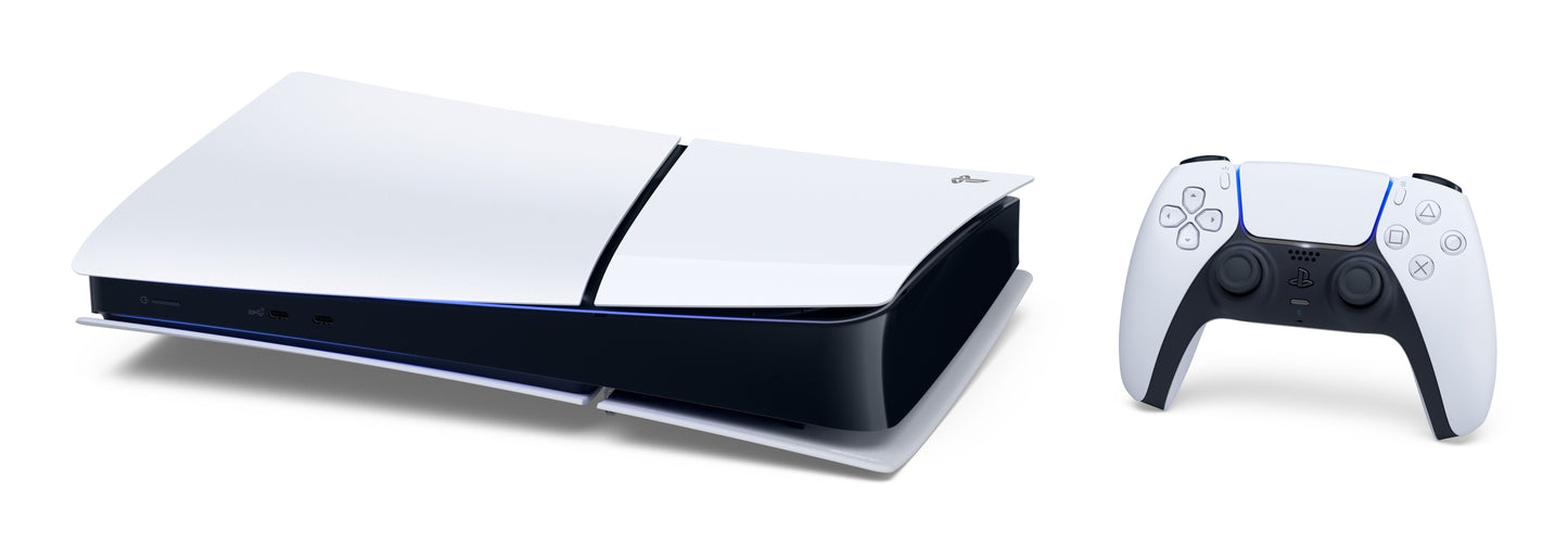 Sony PlayStation 5 Digital Edition 825 GB Wi-Fi Nero, Bianco