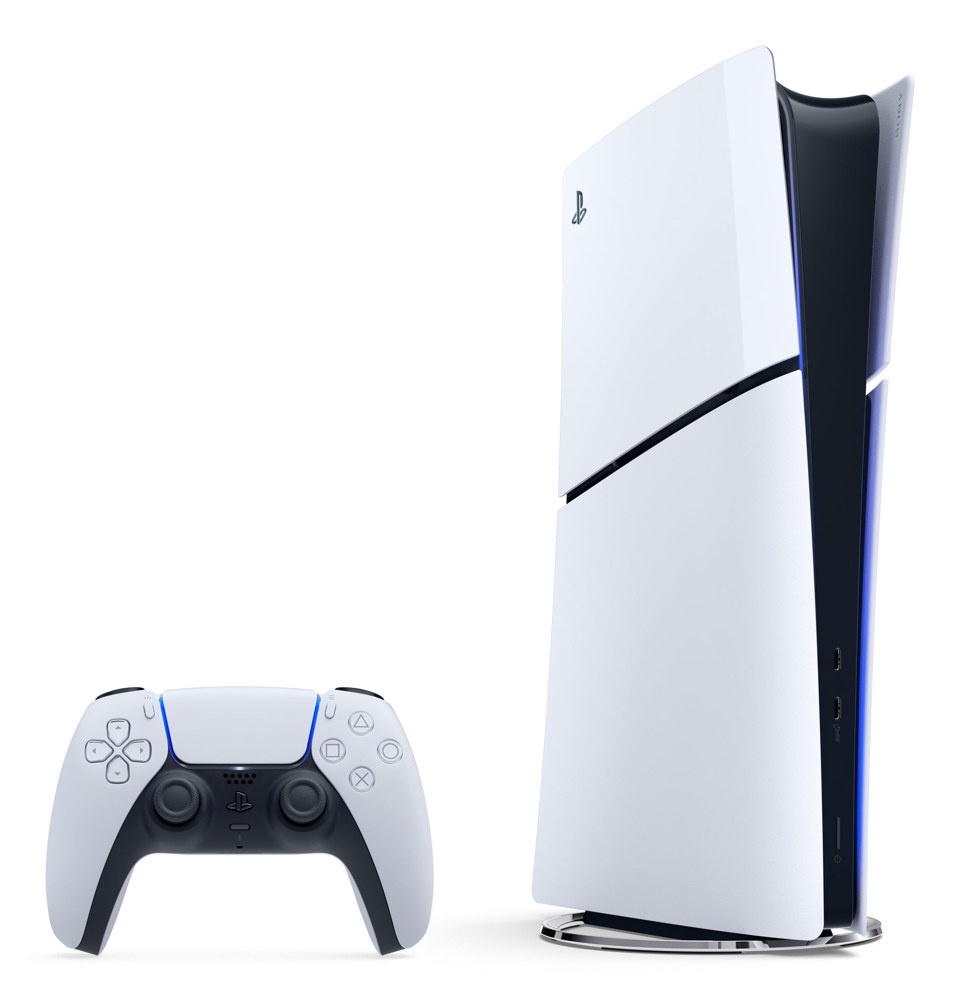 Sony PlayStation 5 Digital Edition - Fortnite Flowering Chaos Bundle 825 GB Wi-Fi Nero, Bianco