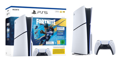 Sony PlayStation 5 - Fortnite Flowering Chaos Bundle 1 TB Wi-Fi Nero, Bianco