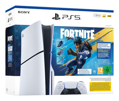 Sony PlayStation 5 - Fortnite Flowering Chaos Bundle 1 TB Wi-Fi Nero, Bianco