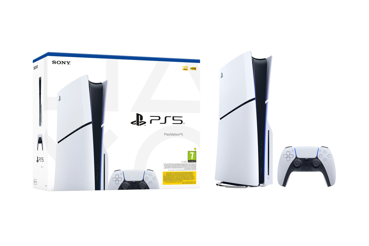 Sony PlayStation 5 Slim 1 TB Wi-Fi Nero, Bianco