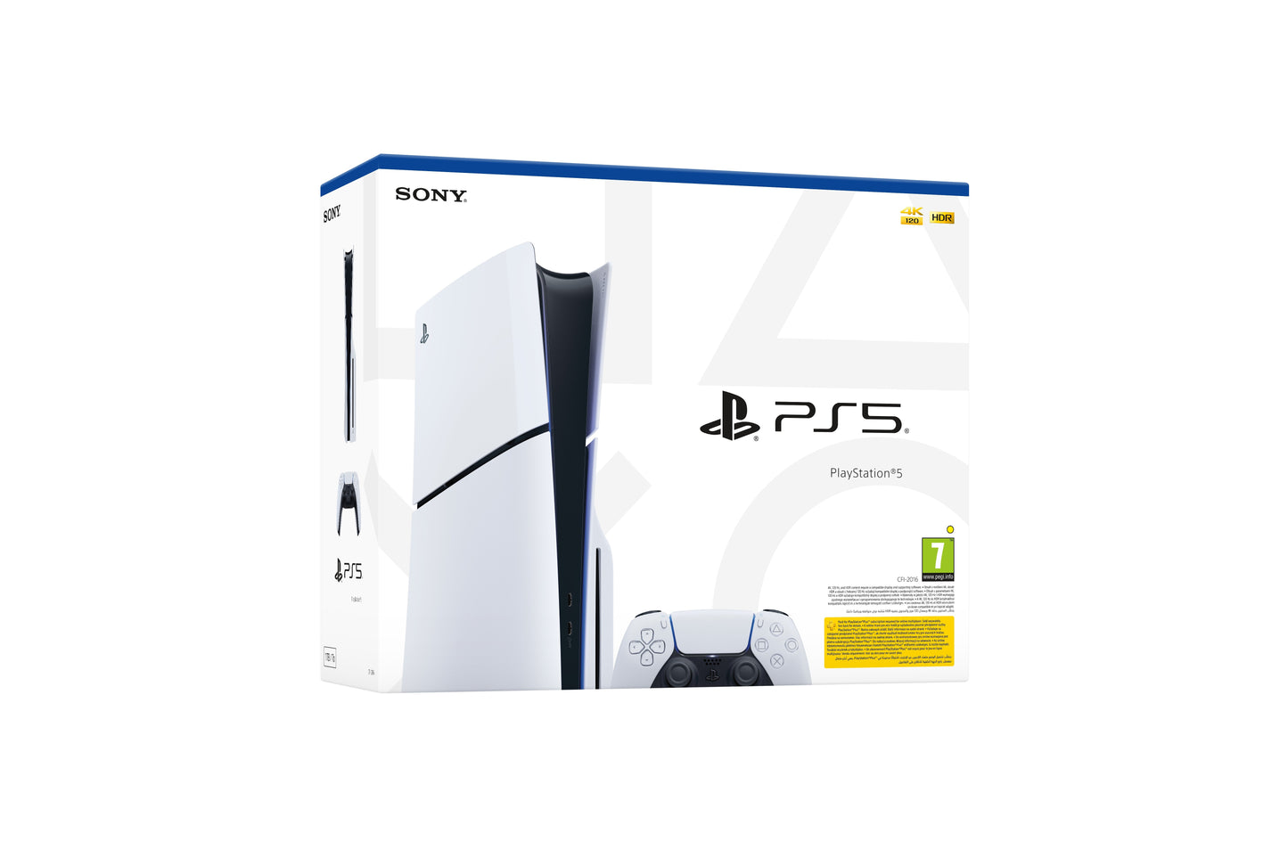 Sony PlayStation 5 Slim 1 TB Wi-Fi Nero, Bianco