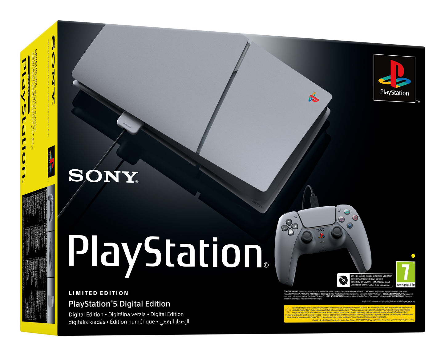 Sony PlayStation 5 Slim Digital Edition 30th Anniversary Limited Edition Bundle 1 TB Wi-Fi Nero, Grigio