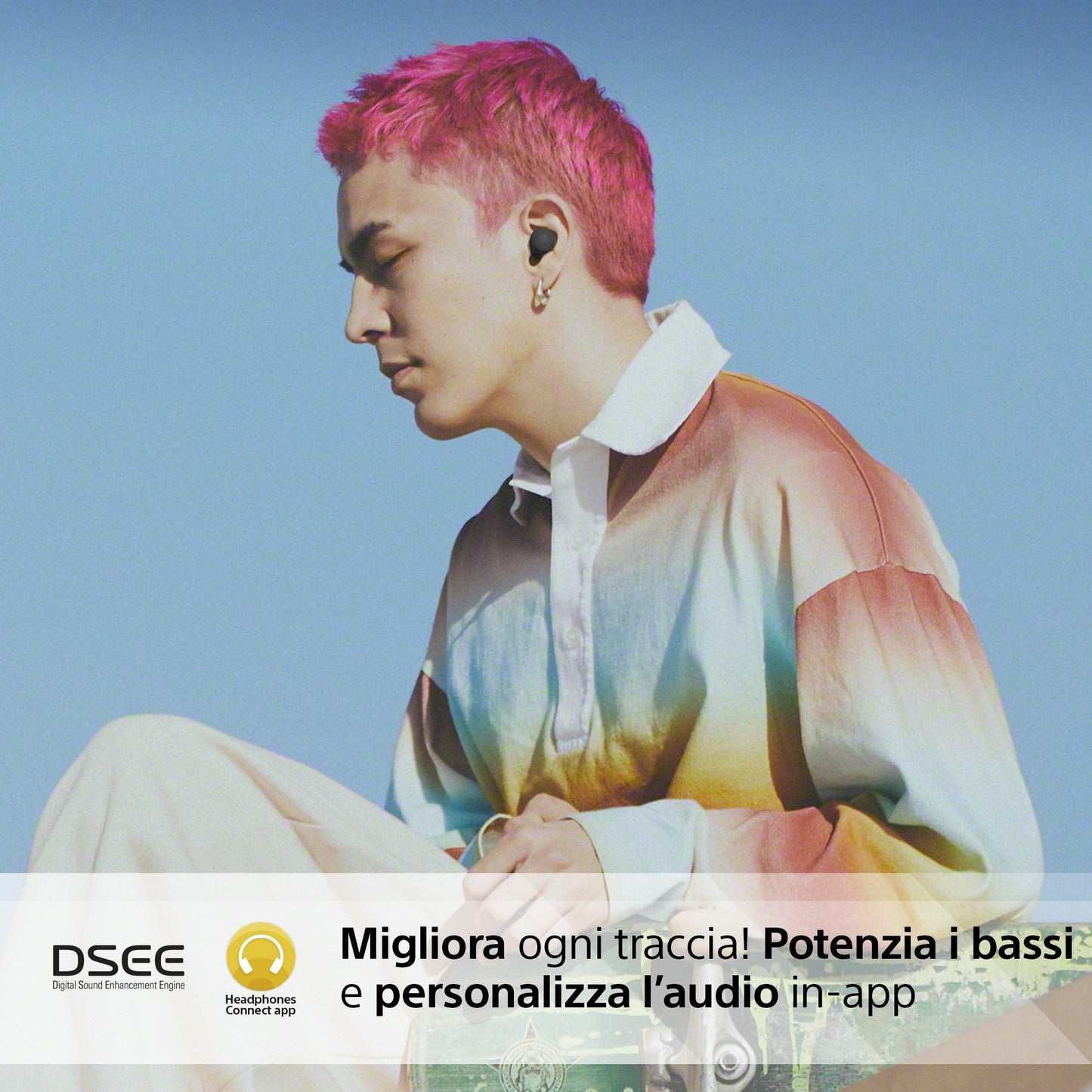 Sony WF-C700N Cuffie con cancellazione del rumore True Wireless - Comfort e stabilità per tutto il giorno - Durata della