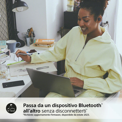 Sony WF-C700N Cuffie con cancellazione del rumore True Wireless - Comfort e stabilità per tutto il giorno - Durata della