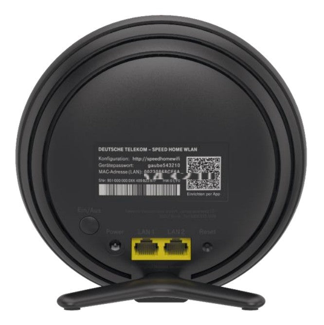 Telekom 40823475 punto accesso WLAN 4800 Mbit/s Nero