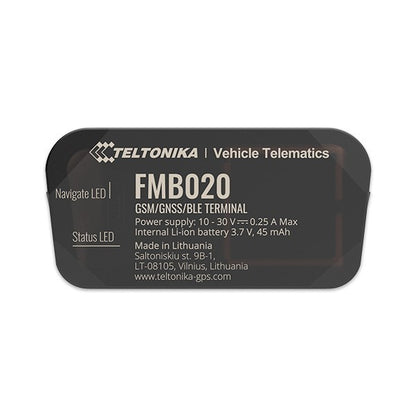 Teltonika FMB020 localizzatore e cercatore GPS Auto Nero